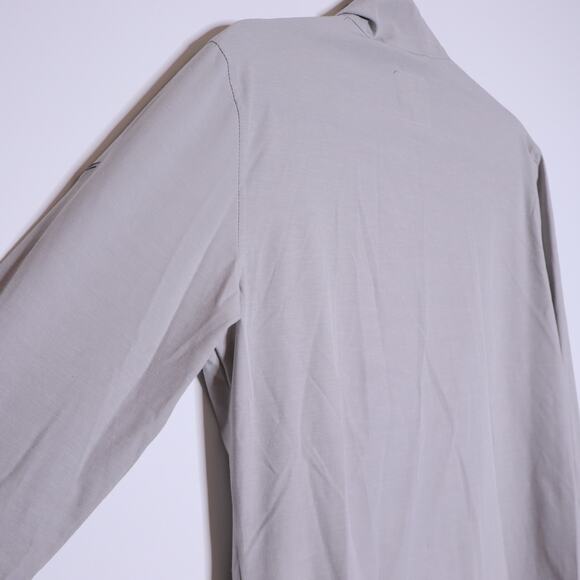 LINKSOUL Chalk Full-Zip Windbreaker Jacket Gray Long Sleeves Golf Women's M - Picture 9 of 11